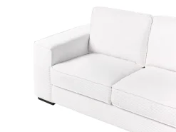 2 posti VIKRAN Velluto a coste Bianco