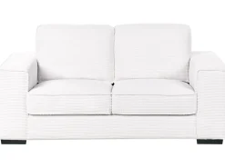 2 posti VIKRAN Velluto a coste Bianco