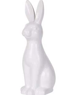 Accessorio decorativo Coniglio PAIMPOL Ceramica Bianco