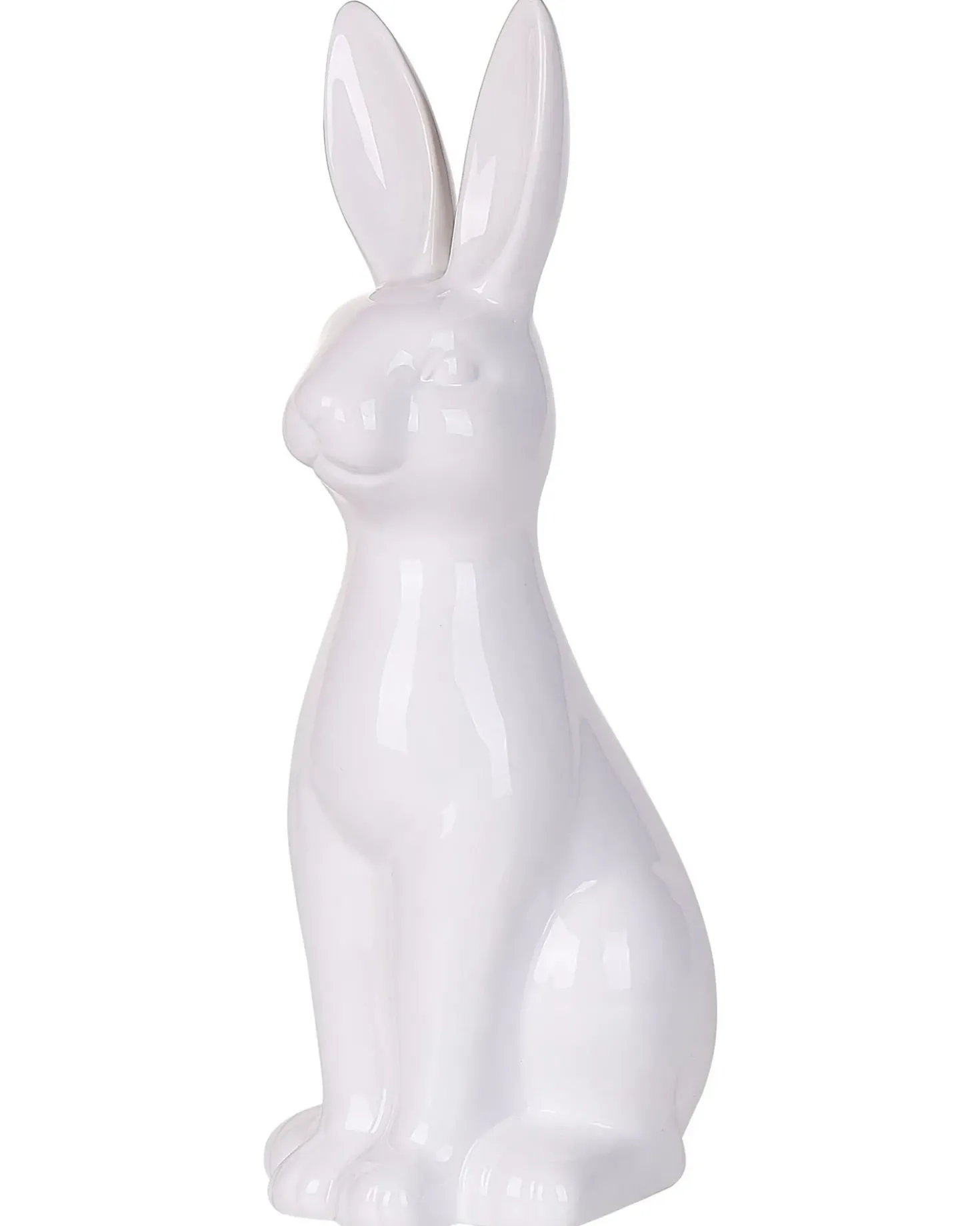 Accessorio decorativo Coniglio PAIMPOL Ceramica Bianco