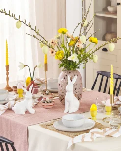 Accessorio decorativo Coniglio PAIMPOL Ceramica Bianco