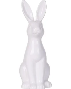 Accessorio decorativo Coniglio PAIMPOL Ceramica Bianco