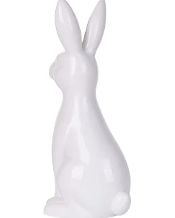 Accessorio decorativo Coniglio PAIMPOL Ceramica Bianco