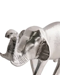 Accessorio decorativo Elefante MIOGOST Metallo Argento