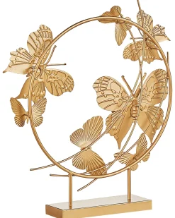 Accessorio decorativo Farfalla BERYLLIUM Metallo Oro