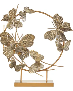 Accessorio decorativo Farfalla BERYLLIUM Metallo Oro