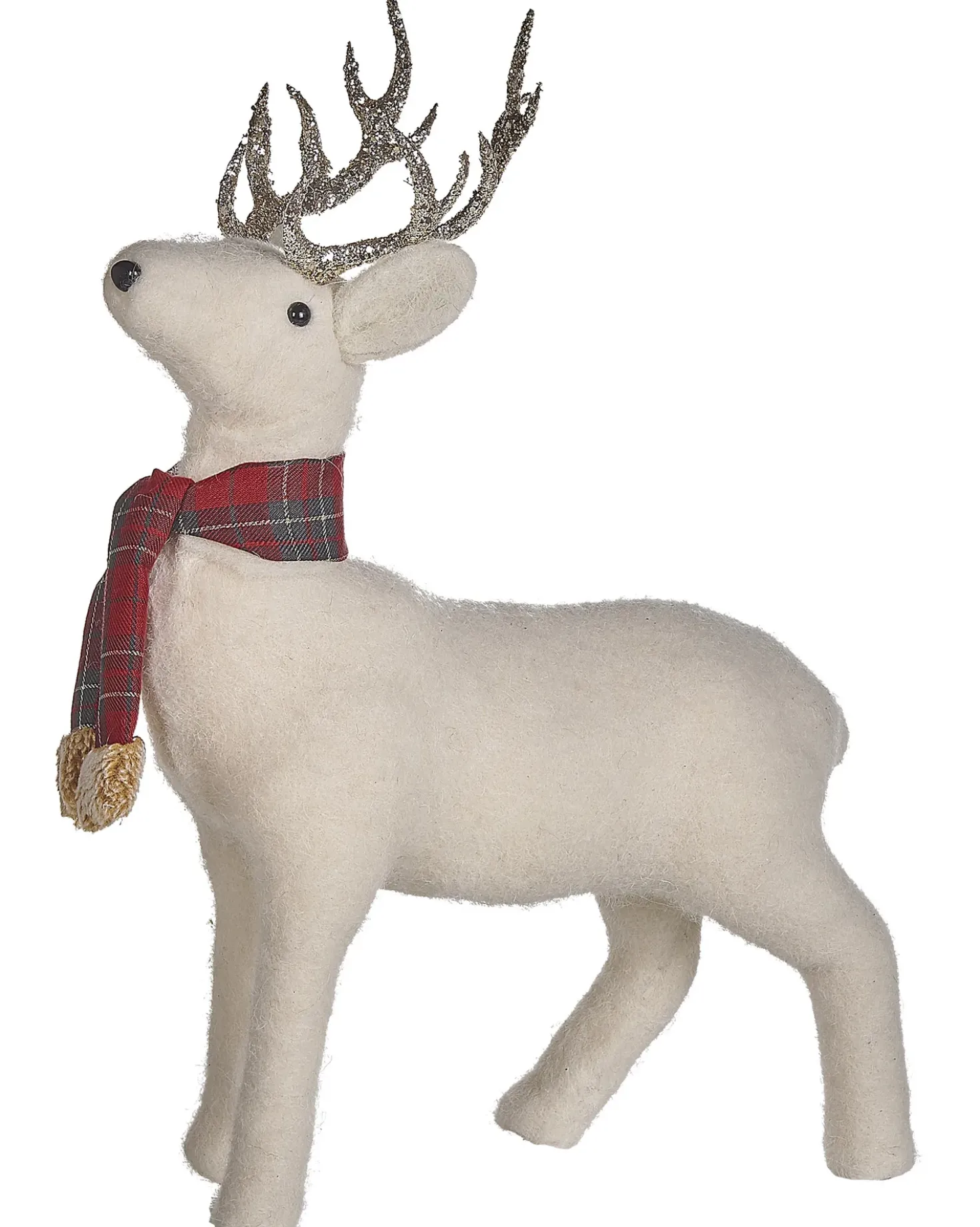 Accessorio decorativo MUSTOLA Renna 48 cm Bianco