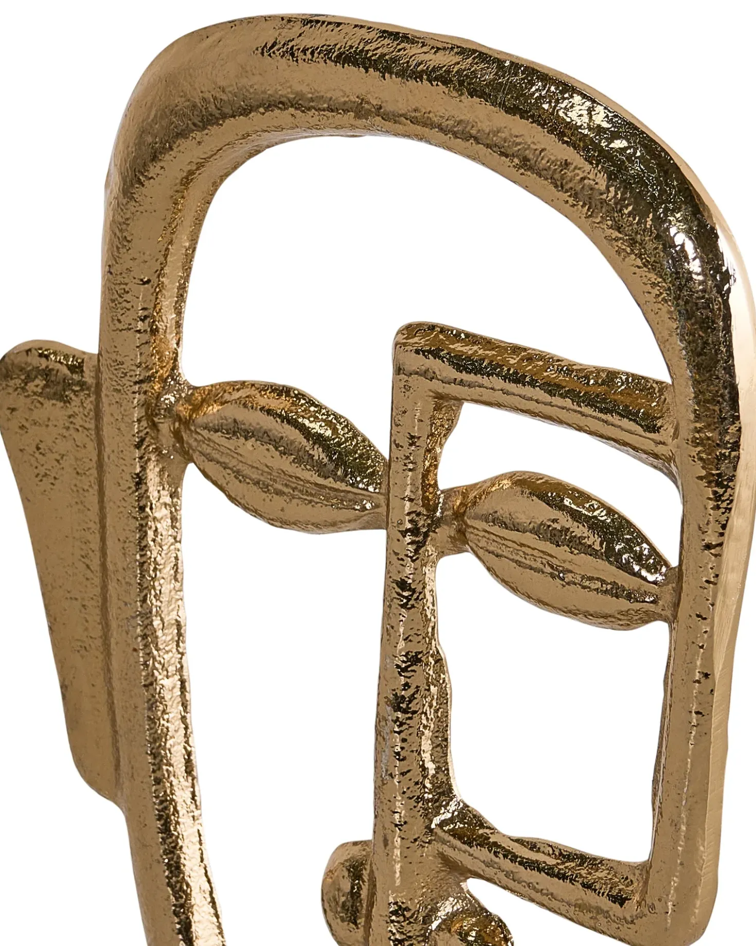 Accessorio decorativo Volto MOSKO Metallo Oro