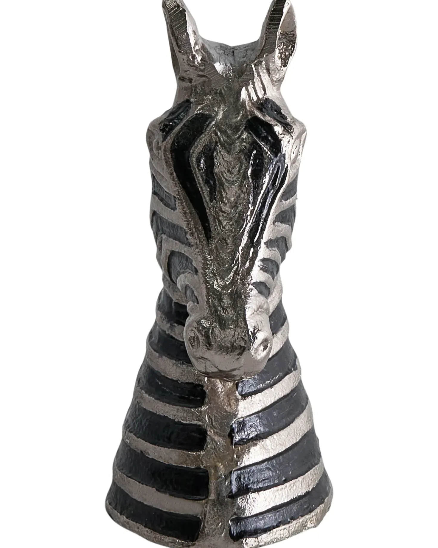 Accessorio decorativo Zebra ZAGORA Metallo Nero/Argento