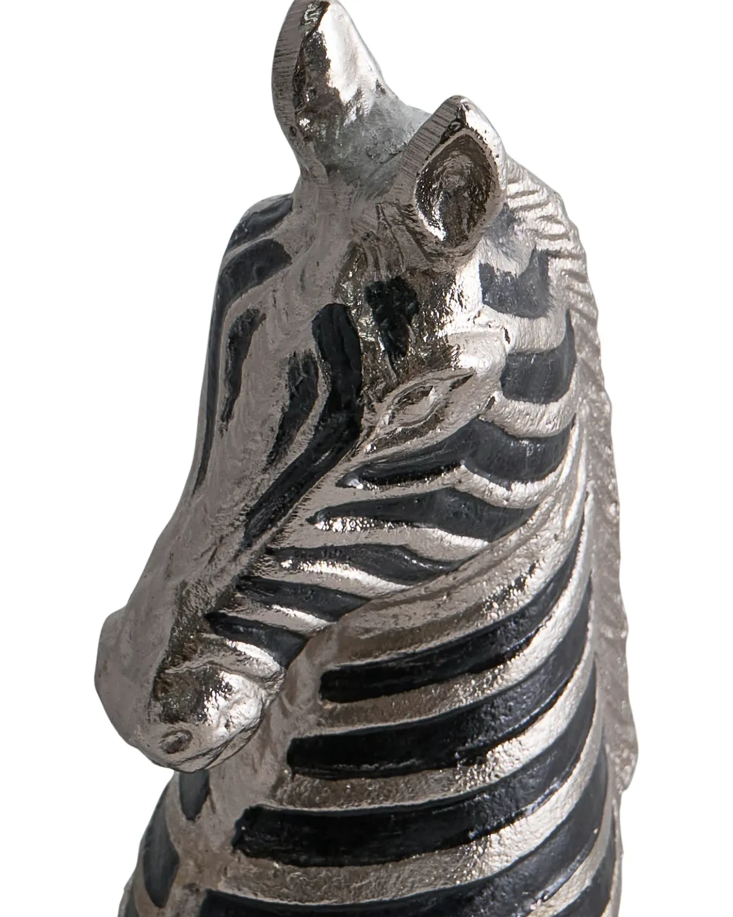 Accessorio decorativo Zebra ZAGORA Metallo Nero/Argento