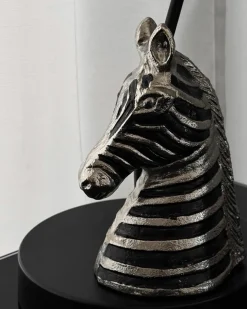 Accessorio decorativo Zebra ZAGORA Metallo Nero/Argento