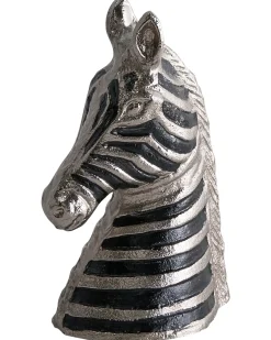 Accessorio decorativo Zebra ZAGORA Metallo Nero/Argento