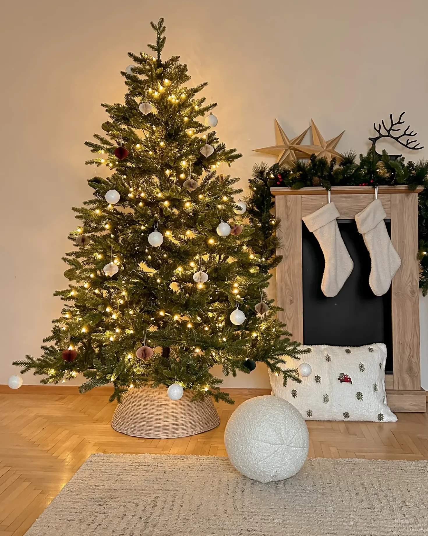 Albero di Natale artificiale LED FIDDLE 180 cm Verde
