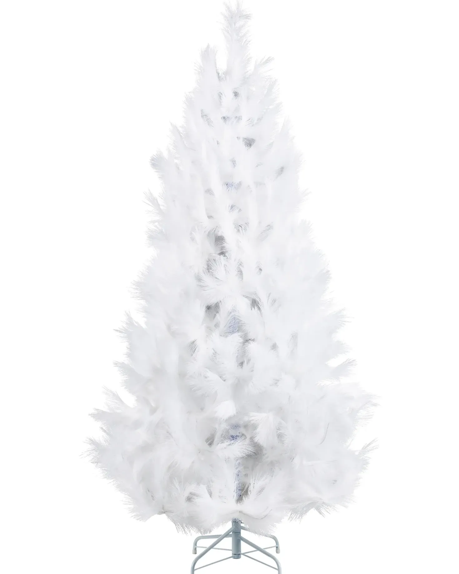Albero di Natale artificiale TALBOT 180 cm Bianco