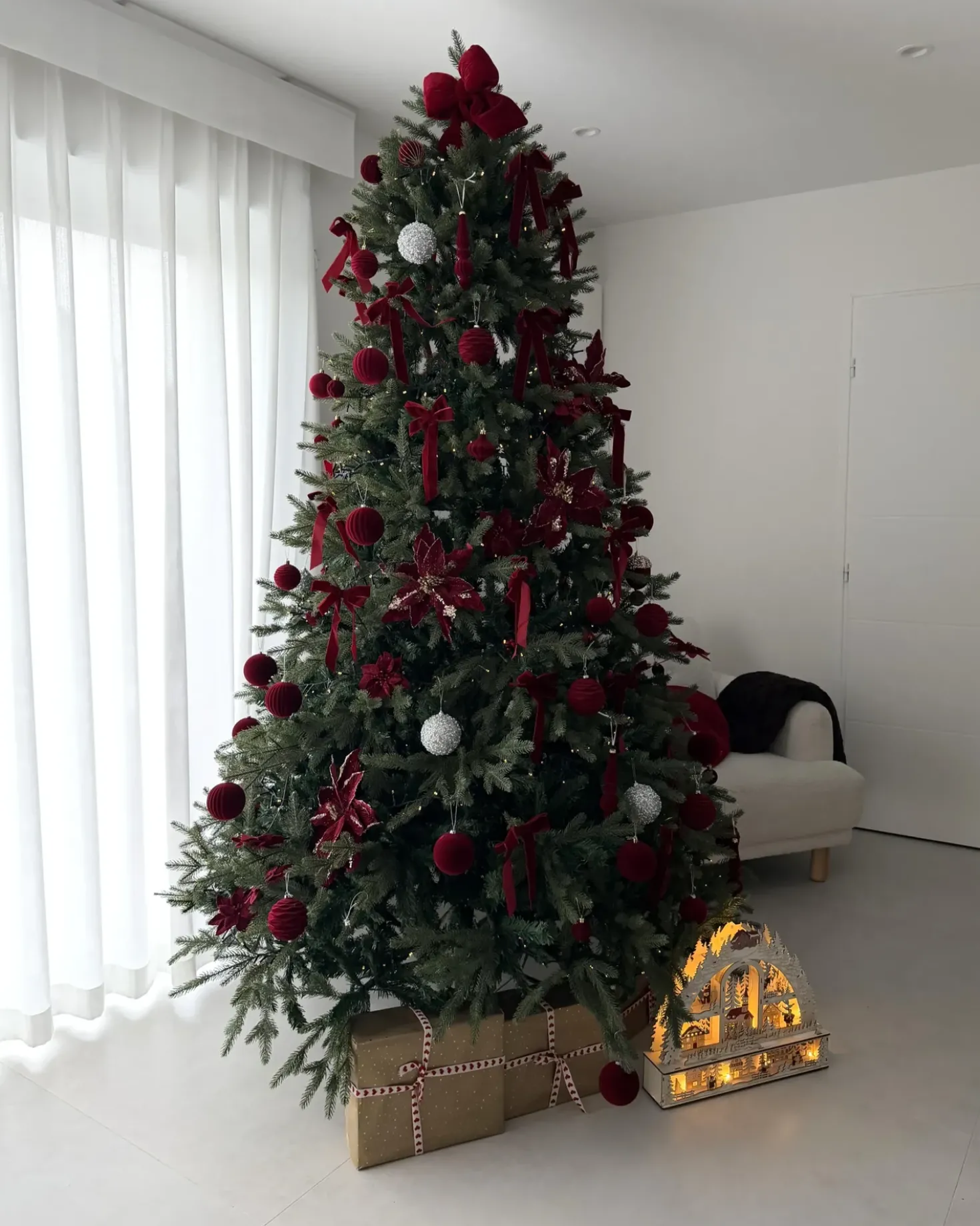 Albero di Natale artificiale HUXLEY 240 cm Verde