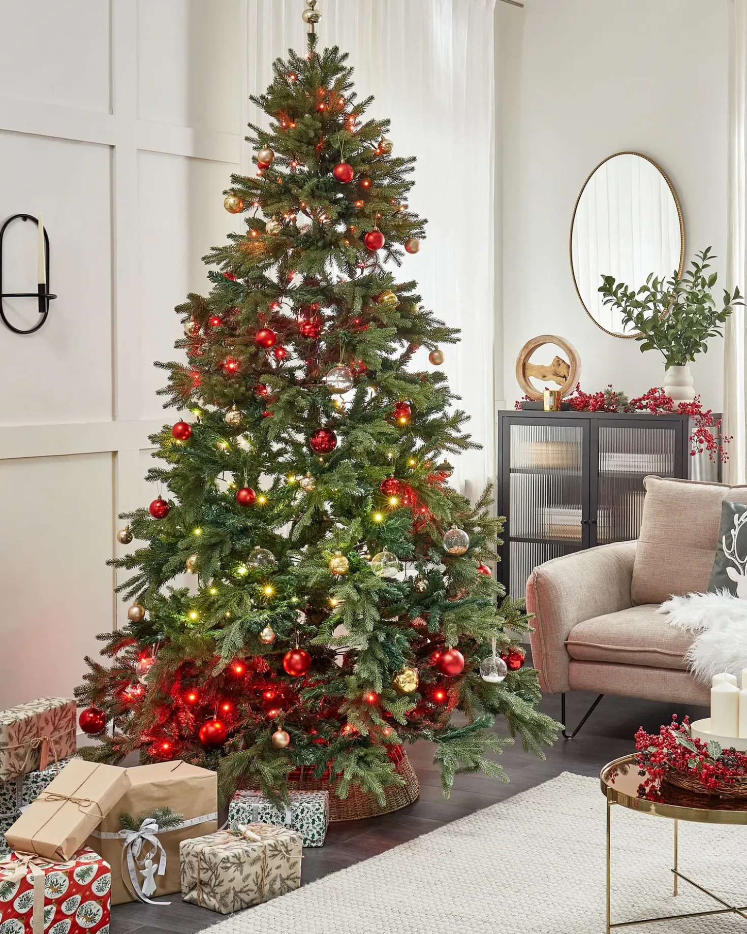 Albero di Natale artificiale HUXLEY 240 cm Verde