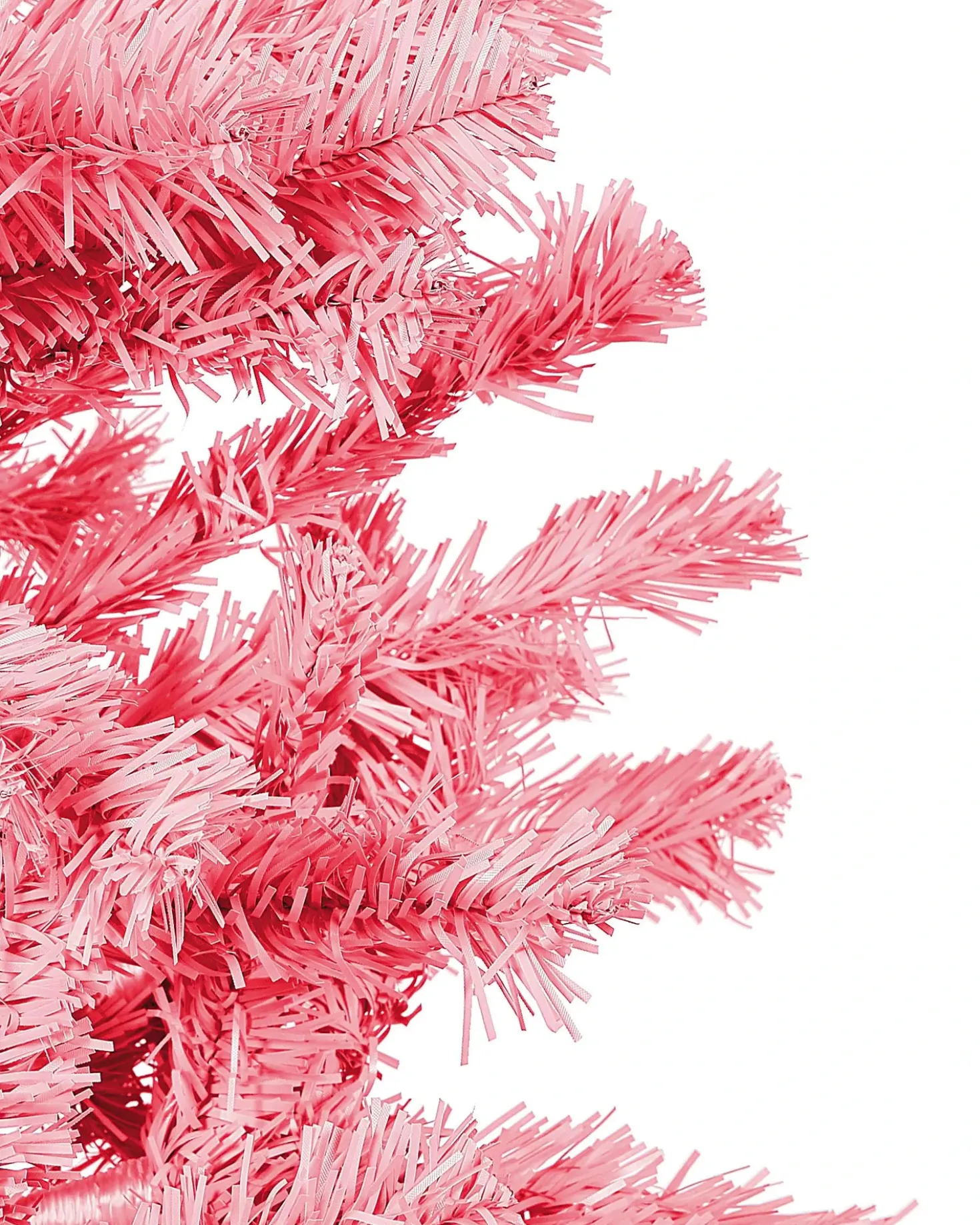 Albero di Natale artificiale FARNHAM 210 cm Rosa