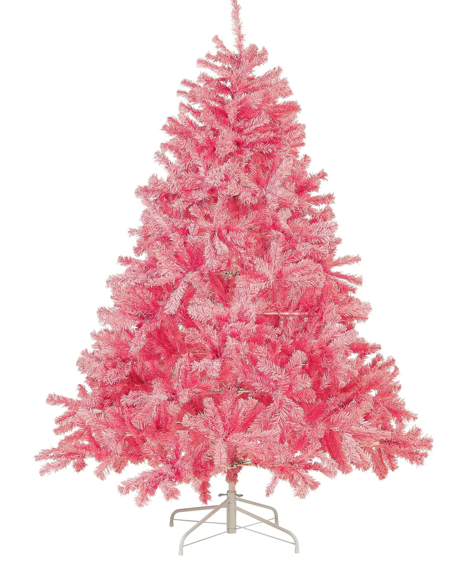 Albero di Natale artificiale FARNHAM 180 cm Rosa