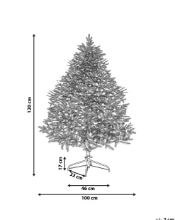 Albero di Natale artificiale FARNHAM 120 cm Blu