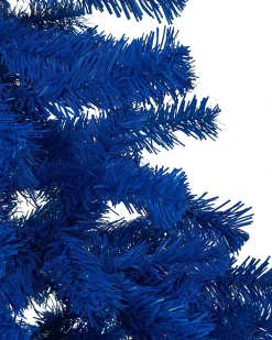 Albero di Natale artificiale FARNHAM 120 cm Blu