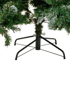 Albero di Natale artificiale LED PALOMAR 180 cm Verde scuro