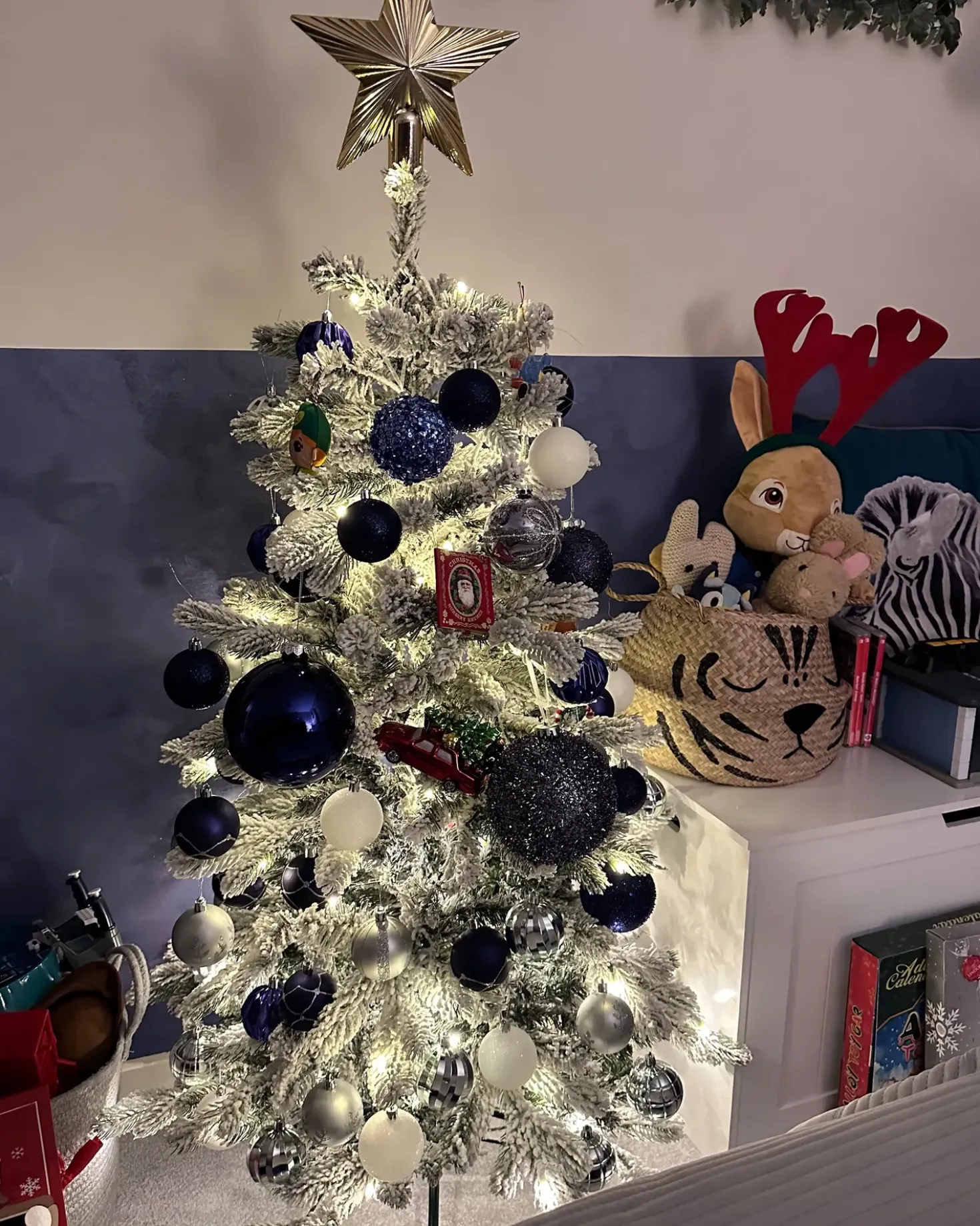 Albero di Natale pre illuminato LED TATLOW 120 cm Verde