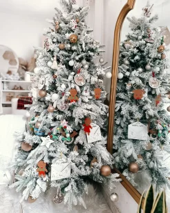 Albero natalizio innevato TOMICHI 180 cm Bianco
