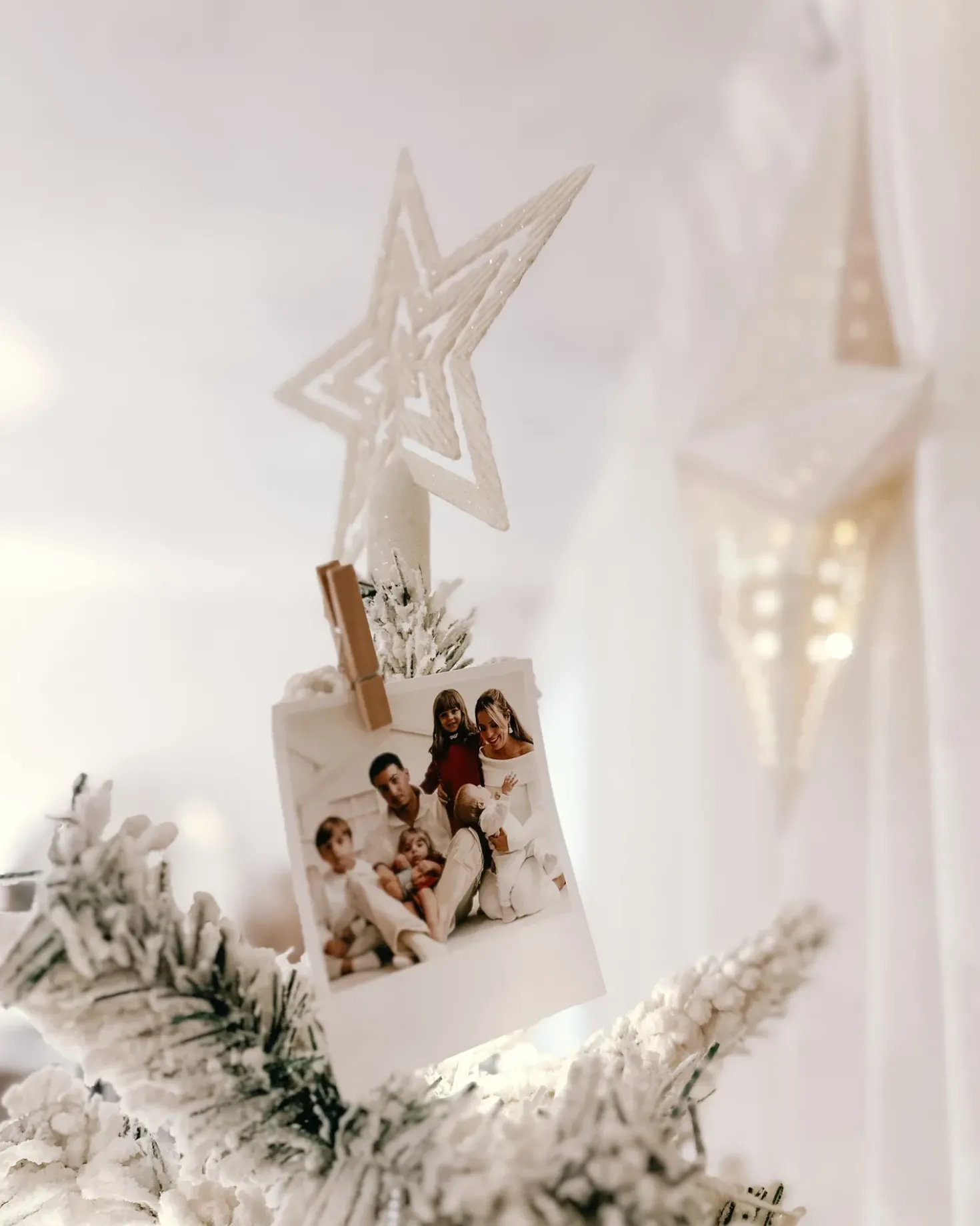 Albero natalizio innevato TOMICHI 180 cm Bianco