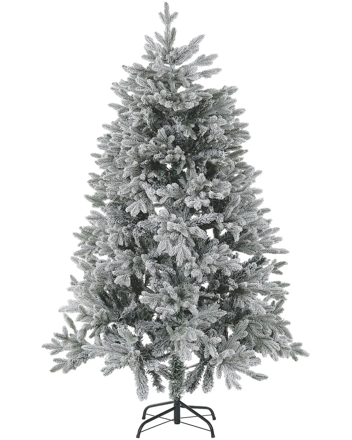 Albero natalizio innevato FORAKER 180 cm Bianco