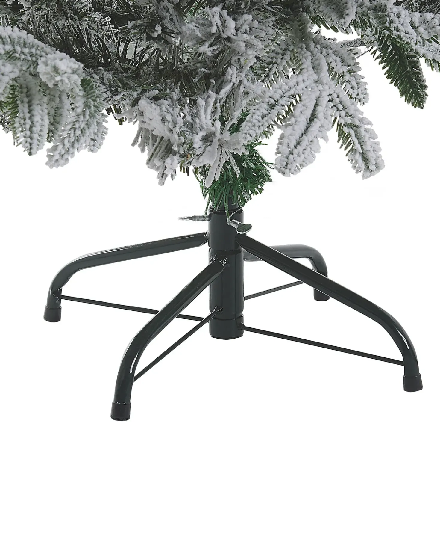 Albero natalizio innevato FORAKER 120 cm Bianco