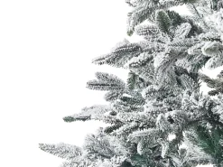 Albero natalizio innevato BASSIE 240 cm Bianco