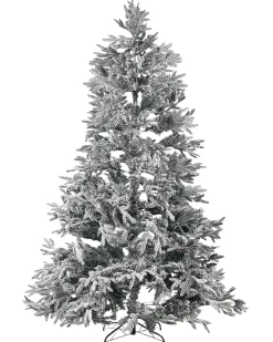 Albero natalizio innevato BASSIE 240 cm Bianco