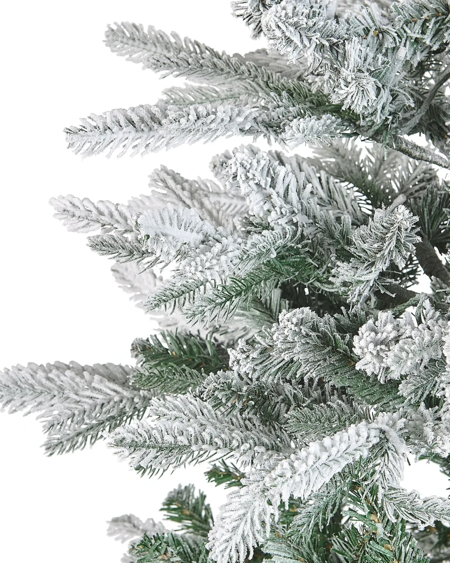 Albero natalizio innevato LED MIETTE 180 cm Bianco