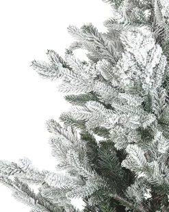 Albero natalizio innevato BRISCO 210 cm Bianco