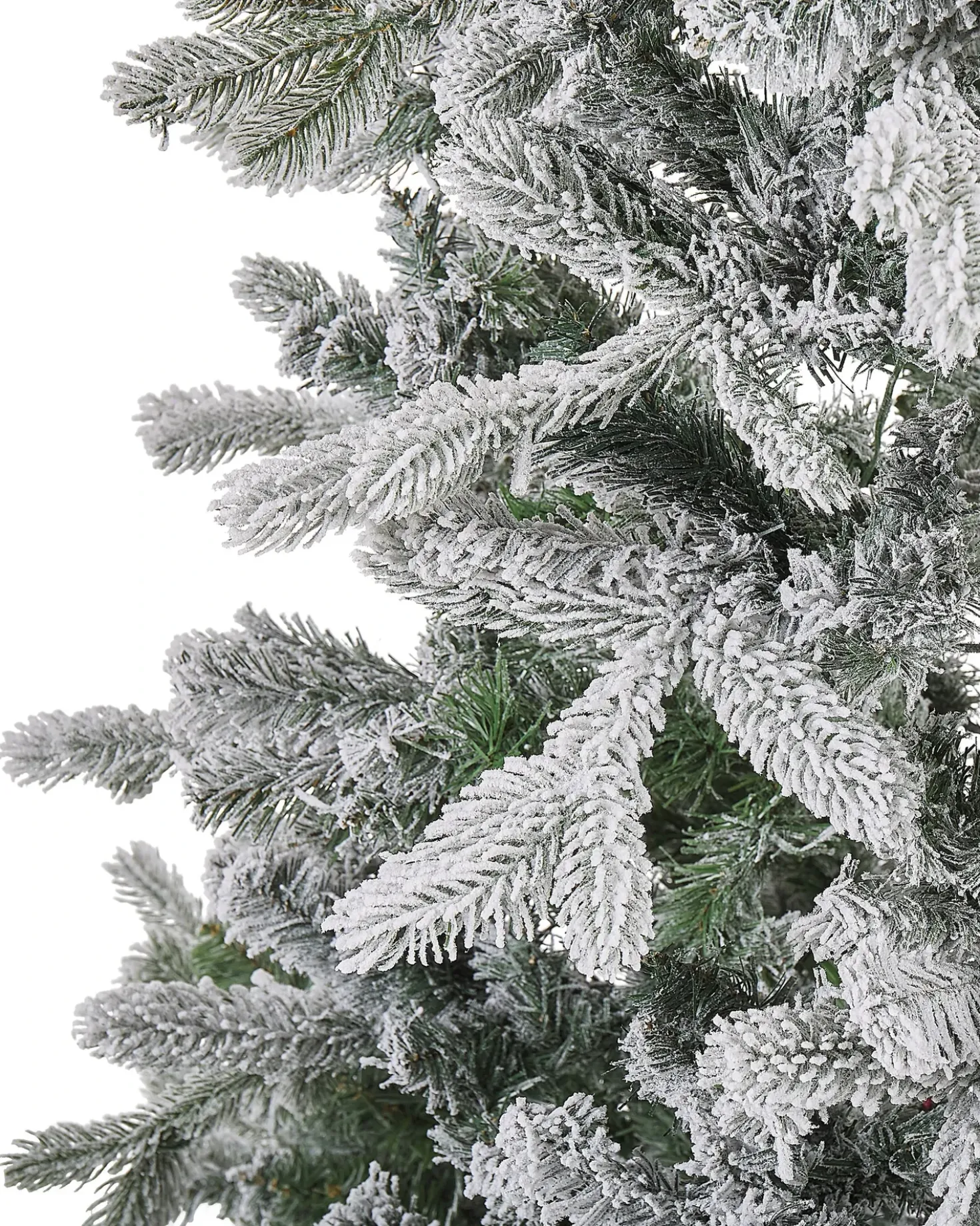 Albero natalizio innevato LED TATLOW 180 cm Verde
