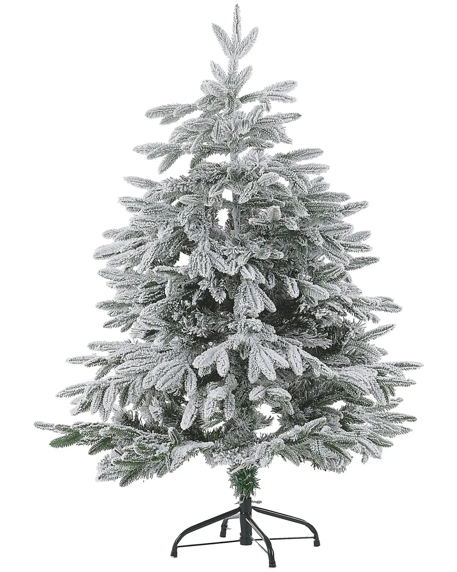 Albero natalizio innevato BASSIE 120 cm Bianco