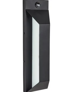 Applique a LED per esterni MAWZA con sensore di movimento Nero