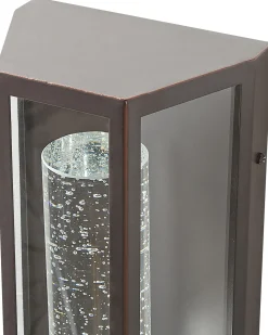 Applique a LED per esterni FRUID con sensore di movimento Marrone