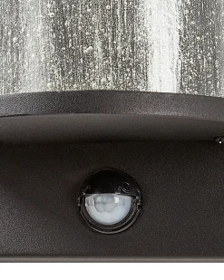 Applique a LED per esterni PHEPPIE con sensore di movimento Nero