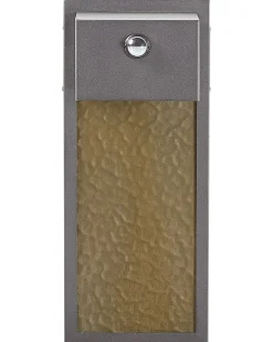Applique a LED per esterni CARRON con sensore di movimento Grigio