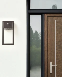 Applique a LED per esterni ELLIOT con sensore di movimento Nero