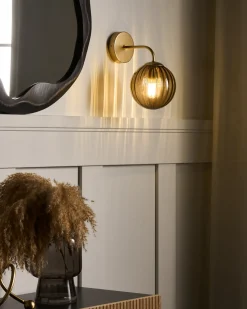 Applique BOOMI Vetro Marrone scuro
