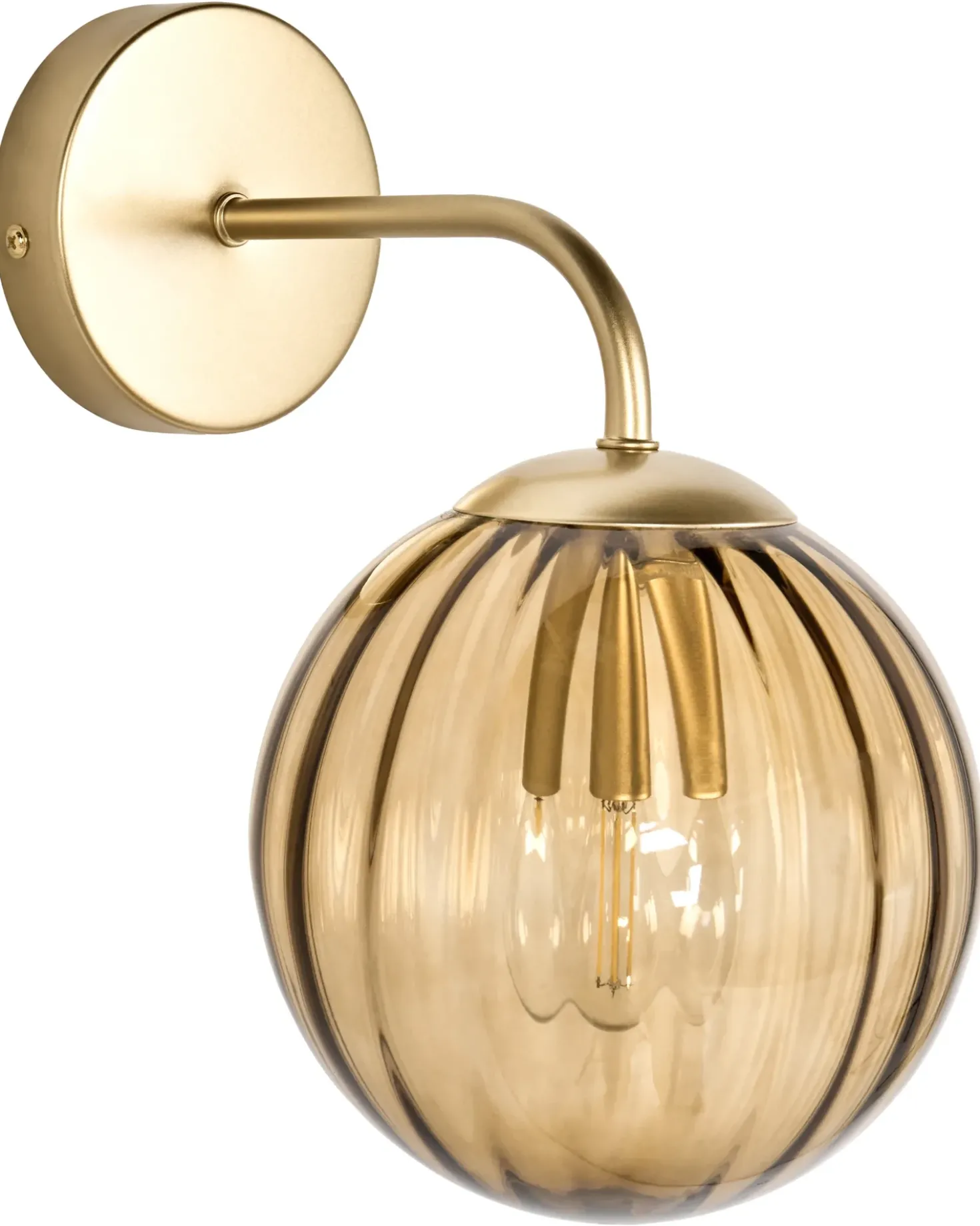 Applique BOOMI Vetro Marrone scuro