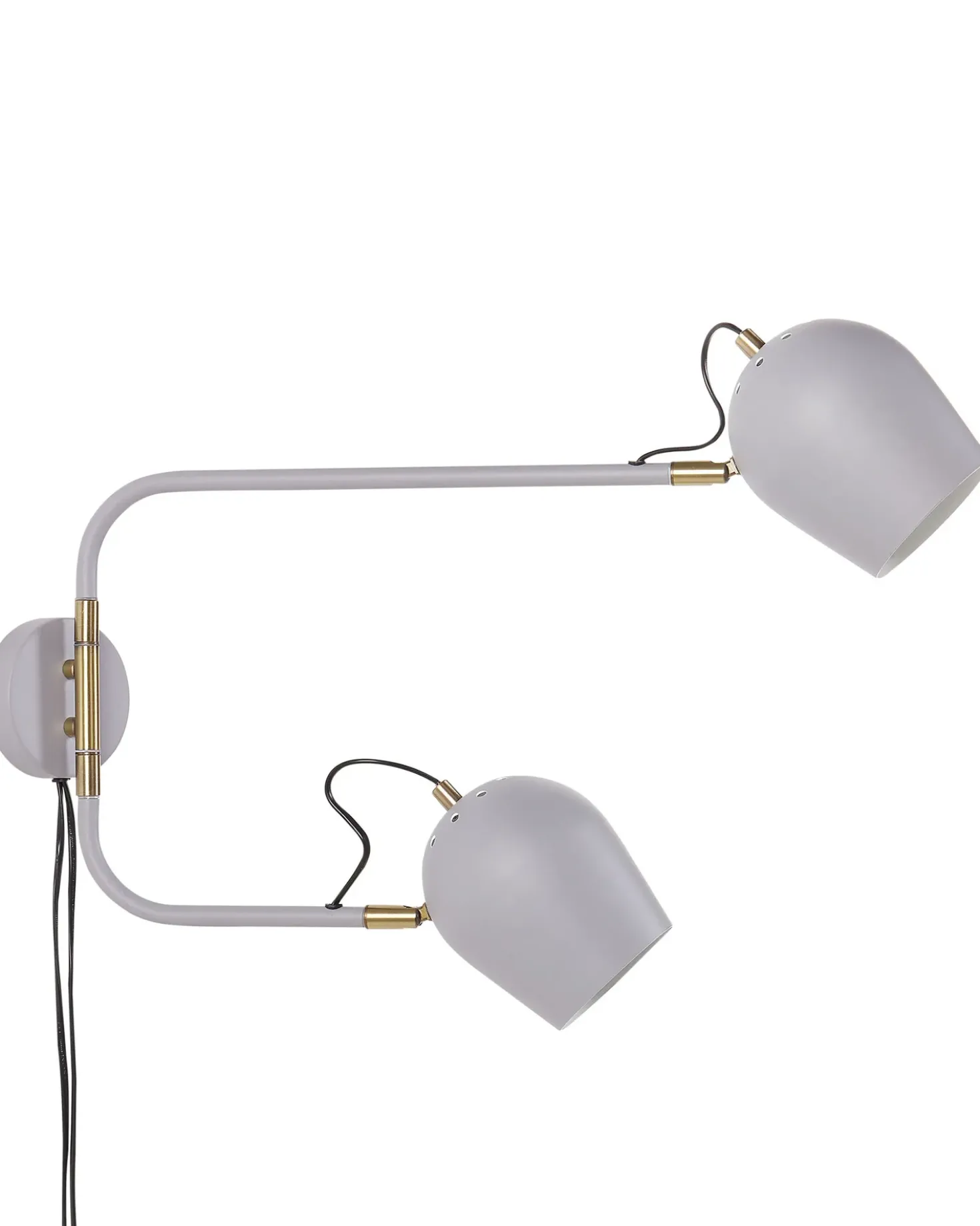 Applique ESTRELLA Regolabile Metallo Grigio chiaro