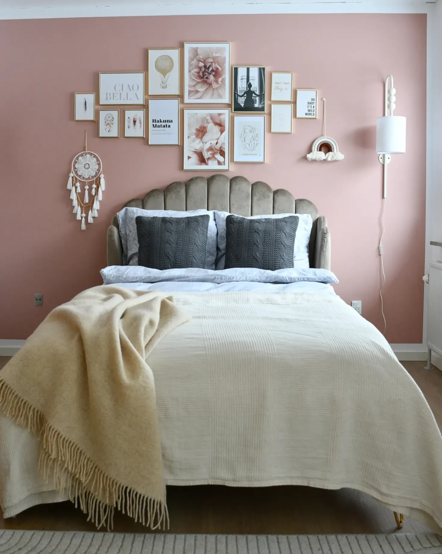 Applique LOKY Metallo Beige