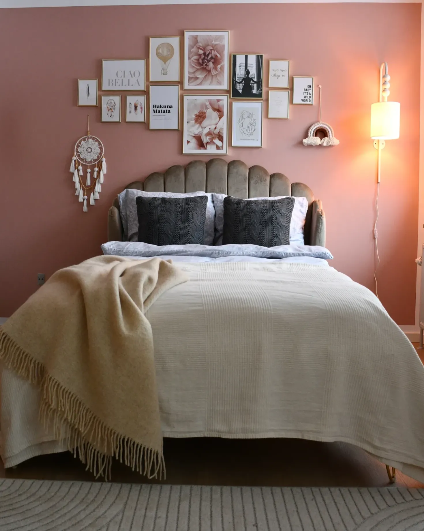 Applique LOKY Metallo Beige