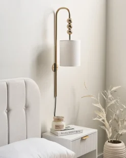 Applique LOKY Metallo Ottone