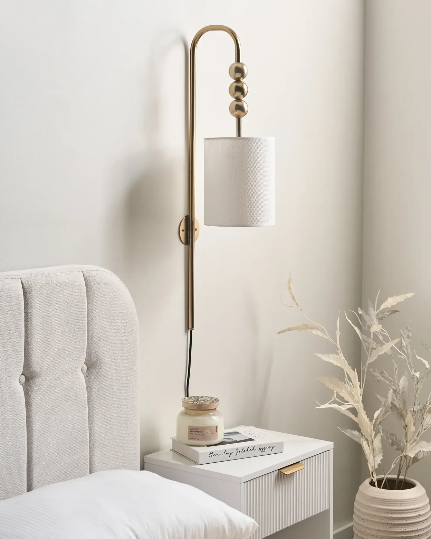 Applique LOKY Metallo Ottone