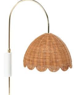 Applique VALUKKAI Rattan Naturale
