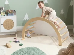 Arco multifunzionale da arrampicata NIMBIN Legno di pino Marrone chiaro Montessori
